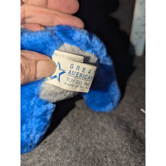 The Great American Toy Company Eeyore Plush Vintage From The 80's - Picture 7 of 8